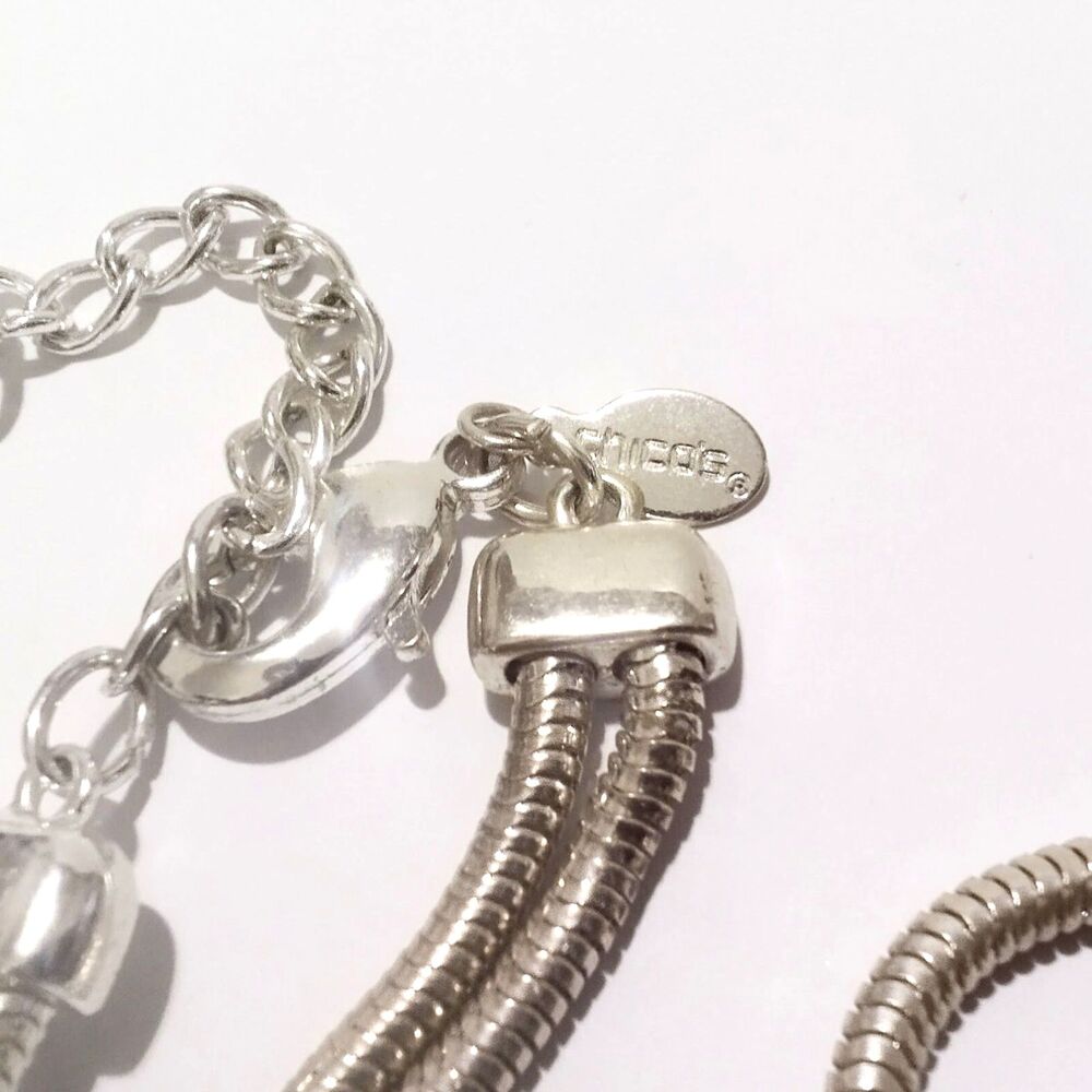 Chico's Silver Tone Large Dome Circle Pendant Statement Necklace 18" - Picture 8 of 8